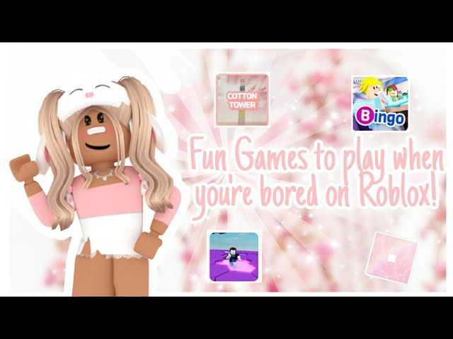 💓FUN ROBLOX GAMES TO PLAY WHEN YOU'RE BORED *2021*!